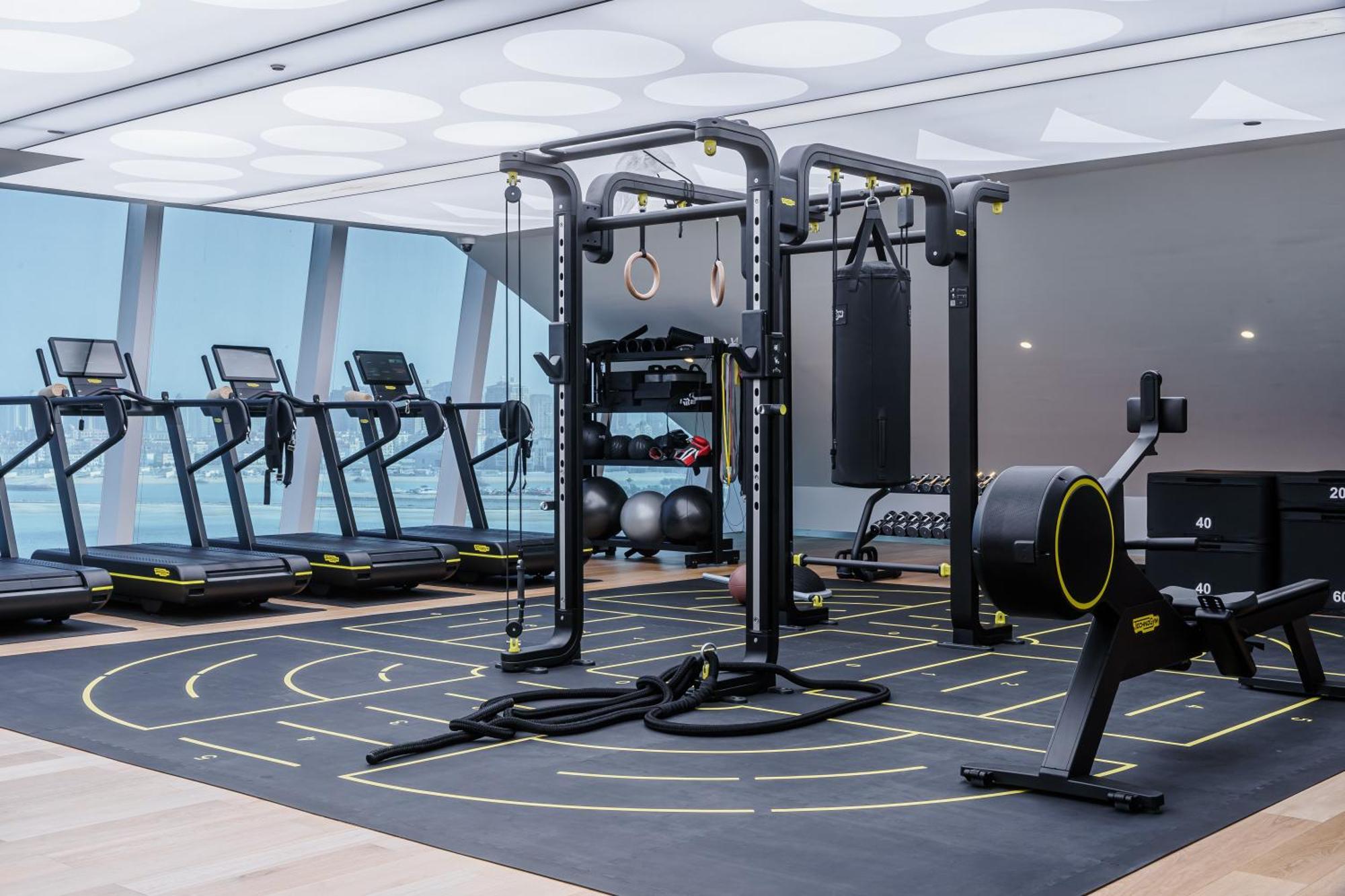 Готель Fairmont Doha Lusail Екстер'єр фото The gym at the 2012 London Olympics