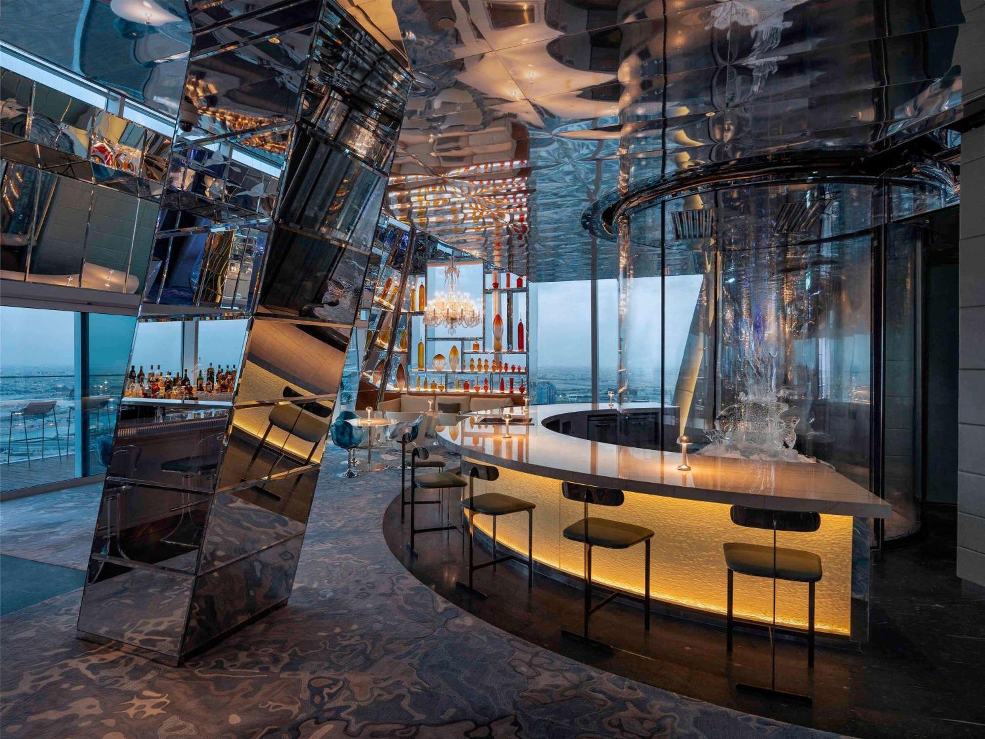 Готель Fairmont Doha Lusail Екстер'єр фото The bar at the 101 Sky Bar