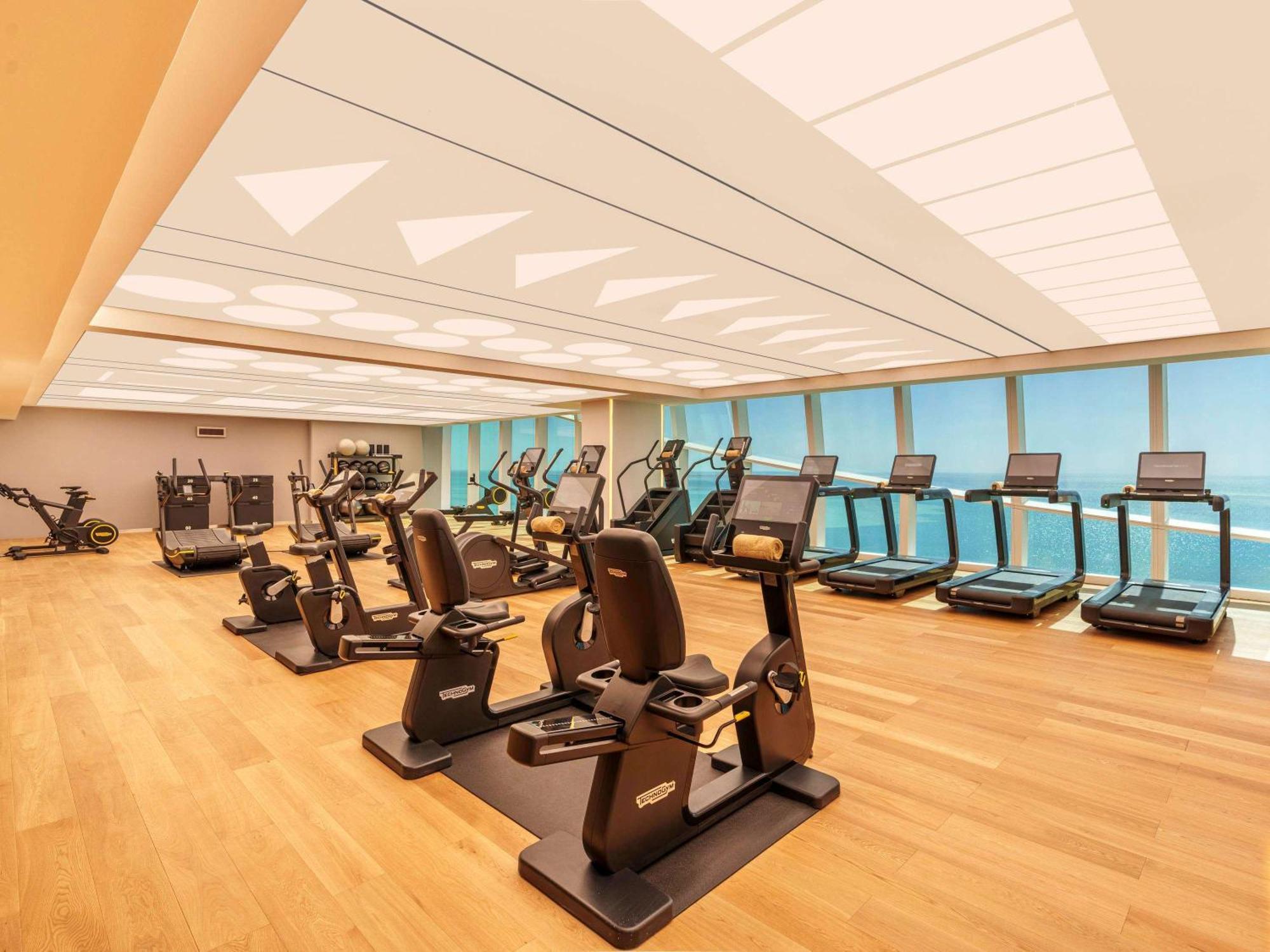 Готель Fairmont Doha Lusail Екстер'єр фото The gym at the Westin Maldives