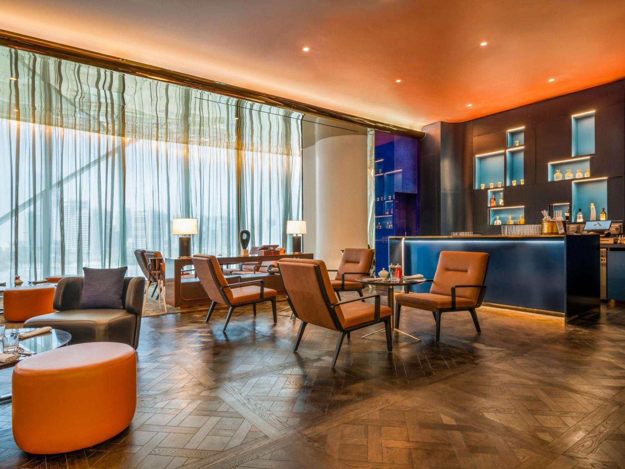 Готель Fairmont Doha Lusail Екстер'єр фото The Club Lounge at the hotel